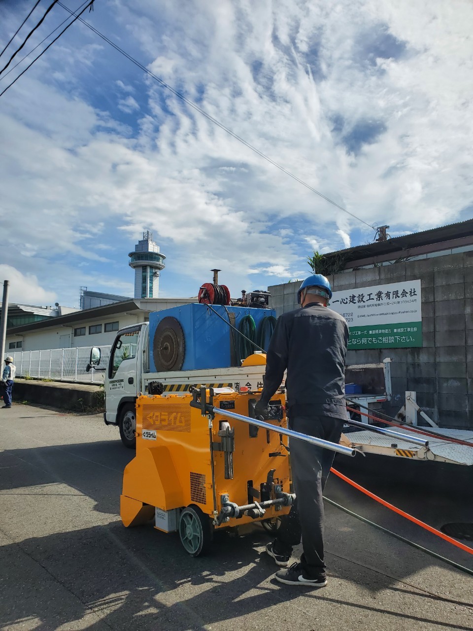 福岡県芦屋町 舗装切断 カッター工事 有限会社今住 福岡県芦屋町 舗装切断 カッター工事 有限会社今住