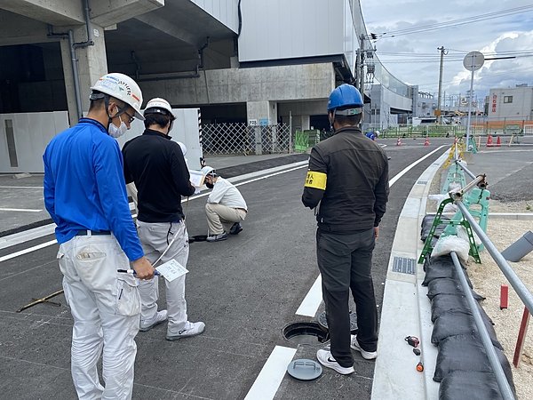 折尾土地区画整理事業　係長検査の画像