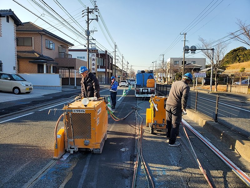 北九州市若松　ｶｯﾀｰ切断　20㎝