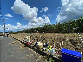 夏到来　草刈りシーズンのイメージ