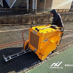 北九州市若松区　カッター工事　道路カッターのイメージ