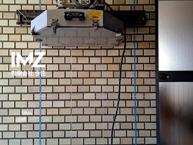 ウォールソー工事　壁面切断　北九州