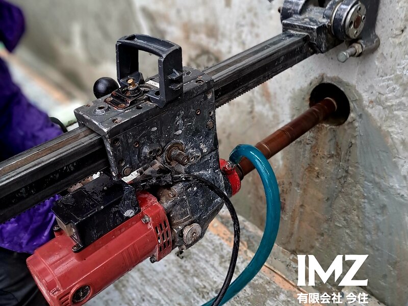 コア抜き　福岡市　削孔　